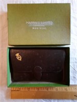 Mappin’s, Montreal custom cigarette case, c1920.