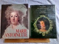 Marie Antoinnette & Madame de Pompadour.