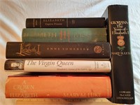 Queen Elizabeth I related. Six volumes.