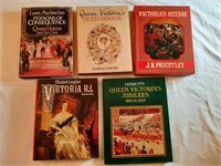 Queen Victoria related. Five good hardcovers.