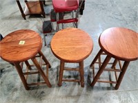 3-bar stools (2')- some damage