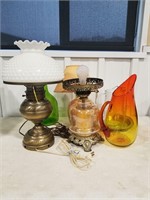 lamps, vases