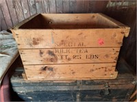 Early wooden Tea crate.