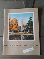 Ontario Agricultural College history book.