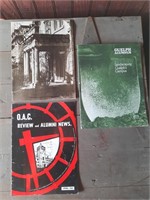 Three OAC booklets circa 1960.