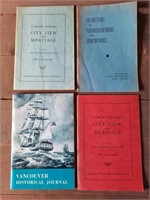 Four booklets including Merivale history. c1940s.