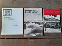 Three booklets, Capital and Ottawa related.