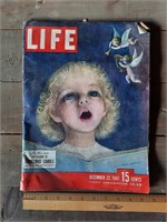 December, 1947 Life magazine, as found.