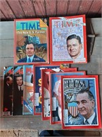Lot of Time and MacLean’s magazines, c1970s.