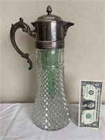 VINTAGE CARAFE 14" H