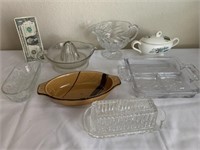 VINTAGE GLASS LOT