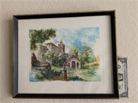 VINTAGE FIORI PICTURE, SIGNED