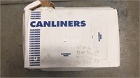 Trash Can Can Liners, 24x32, .70 Mil. , Clear,