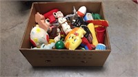 Box lot of Various and Numerous Toys