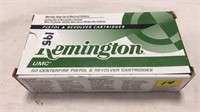 Remington Pistol 357 SIG 125 Gr. MC Cartridges