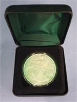 2006 Silver eagle in Littleton coin case