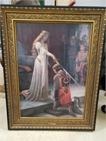 The Accolade by EB Leighton on canvas 32x43"