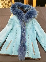 Pashaveneto size s fur lined jacket