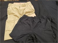 34 Insulated pants and lg sweat pants