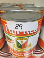 Bulk Cans of Tomato Paste and Sauce, Olives