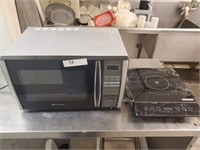 Microwave and Hot Plate