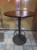 Round Top Bar Table 36" round by 42" Tall