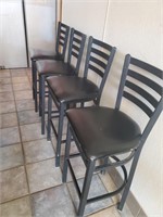 Bar Chairs Set of 4 Seat Height is 30"