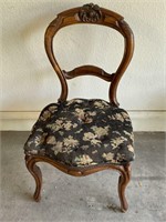 Wooden Frame Padded Chair