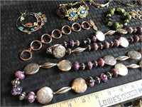 Bracelets and necklace
