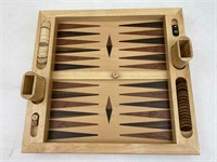 Solid Wooden Backgammon Game