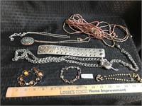 Argyle Bracelet /assorted necklaces and bracelets