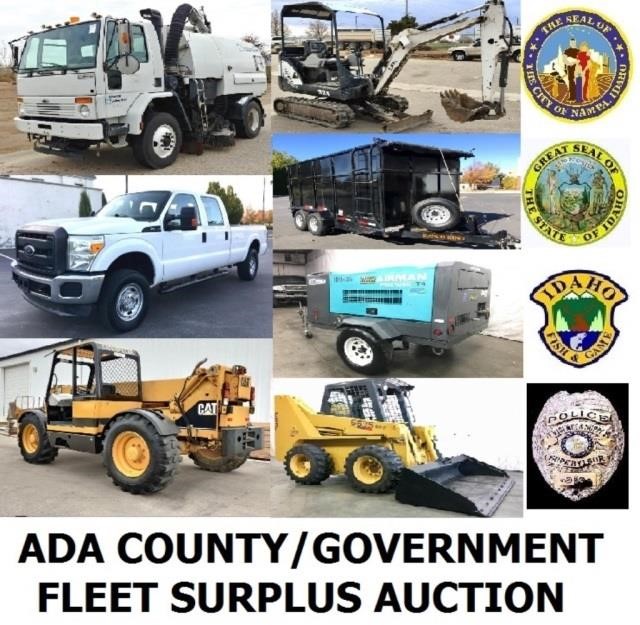 Ada County Surplus / Fleet Equipment 12/3/20 6pm