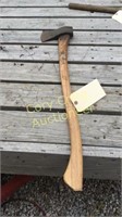 Ax With Oak Handle