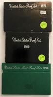 1979, 1980 & 1998 Proof Sets