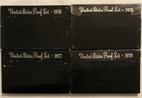 1976, 1977, 1978 & 1979 Proof Sets