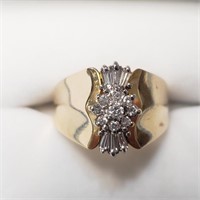Certified 14K Diamond(0.25ct) Ring