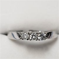 Certified 14K Diamond(0.22ct) Ring