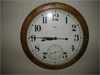 Howard Miller, Quartz Wall Clock, 25 in. Diam.