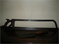 Meat Saw and Cleaver