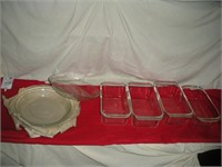Pyrex Loaf Pans and Pie Plates