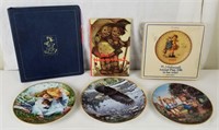 Goebel Hummel Porcelain Collector Plates &  Books