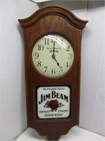 Collectible Jim Beam Wall Clock