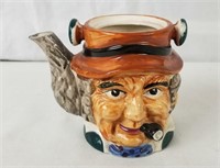 Toby Style Ceramic Mug, Made In Japan