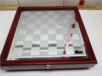 Glass Top Chess/Checkers