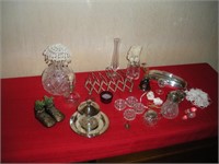 Misc. Silverplate and Crystal