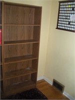 Composite Wood Shelf Unit, 29x10x68, NO CONTENTS