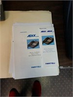 ADIX TELEPHONE SYSTEM W/ 6 HANDSETS & SWITCH BOX