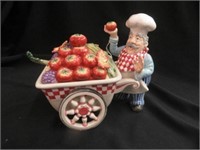 FITZ AND FLOYD CHEF PAPA PAISANO TUREEN