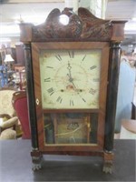 ANTIQUE CARVED EAGLE SETH THOMAS CLOCK