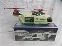 HESS HELICOPTER WITH MOTORCYCLE AND